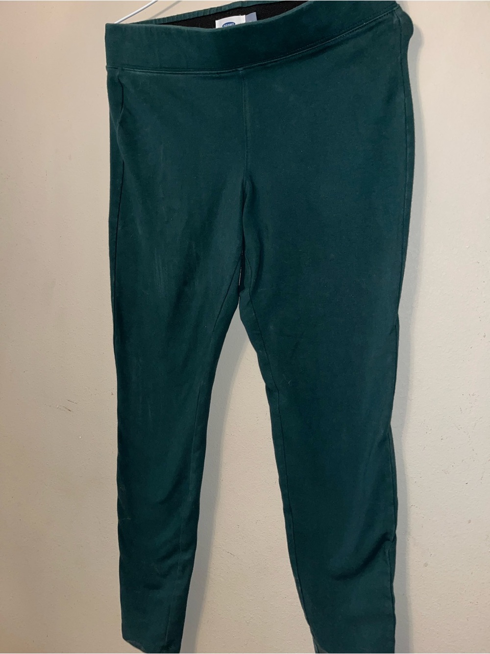 Old Navy Forest Green Pull-On Leggings size medium women’s.